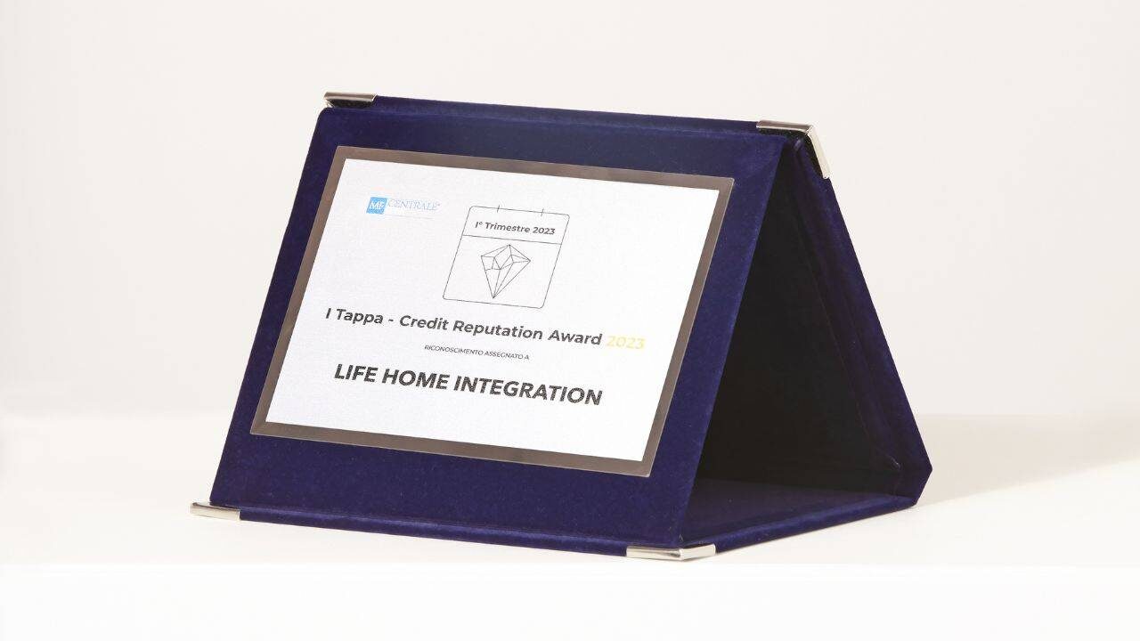 LIFE Home Integration riceve un riconoscimento come eccellenza finanziaria ai Credit Reputation Awards 2023