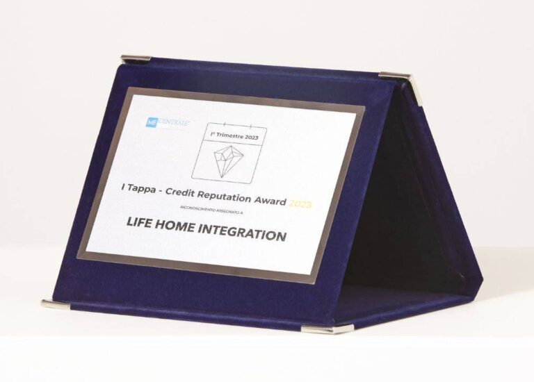 LIFE Home Integration riceve un riconoscimento come eccellenza finanziaria ai Credit Reputation Awards 2023